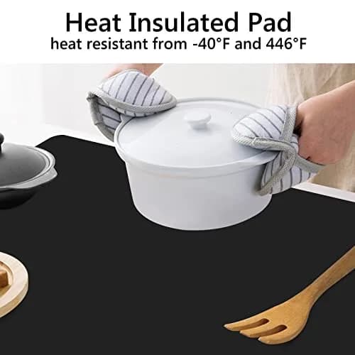 Gartful Extra Large Silicone Countertop Mat 90cm x 60cm (35" x 24") | Heat-Resistant & Non-Slip Kitchen Protector thumbnail 5