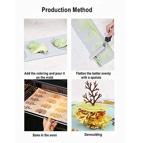 TUKE Honeycomb Silicone Fondant Cake Mold 14.8 x 3.12 x 0.08 inches | Food Grade BPA-Free for Chocolate Candy Baking thumbnail 8