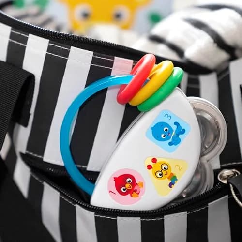 Baby Einstein Tiny Tambourine Musical Toy & Rattle, BPA Free, Age 3 Months+ | Fine Motor Skill Development thumbnail 4