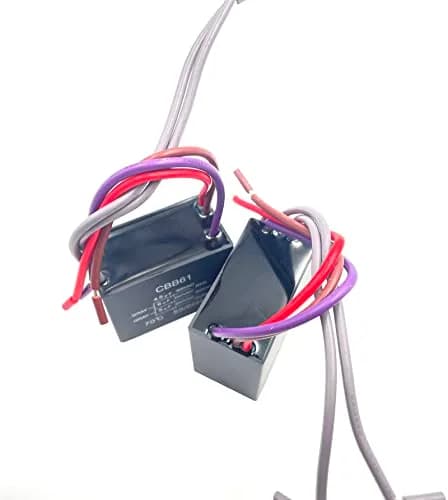 YJZR 5 Wire Ceiling Fan Capacitor CBB61 4.5uf+6uf+5uf 250VAC 50/60Hz | Replacement Part for Fan Speed Control thumbnail 7