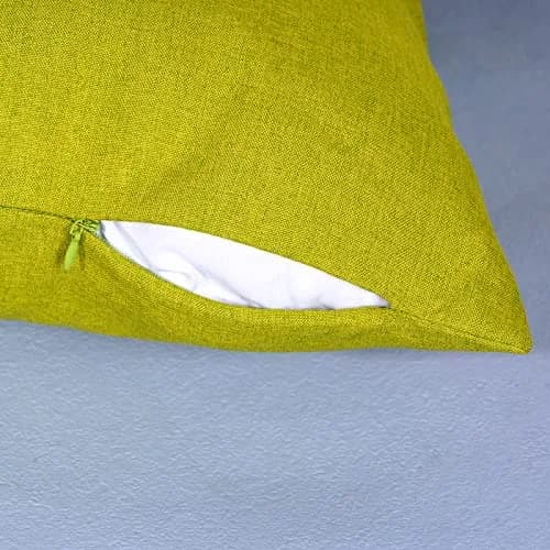 yeabwps 4-Pack Outdoor Waterproof Pillow Covers 45x45 cm (18x18 Inches) | Vibrant Colors for Patio & Garden thumbnail 3