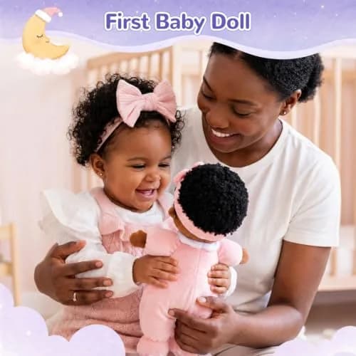 OUOZZZ 10 inch (25.4 cm) Plush Baby Doll | ASTM-Tested & CPC Certified thumbnail 3