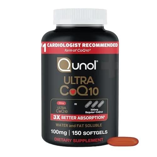 Qunol Ultra CoQ10 100mg Softgels 150 Count thumbnail 1