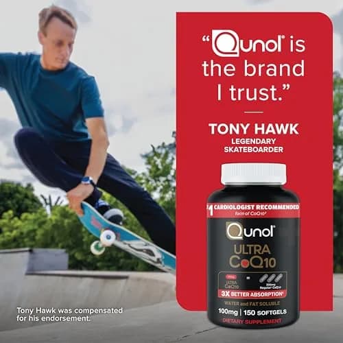 Qunol Ultra CoQ10 100mg Softgels 150 Count thumbnail 7