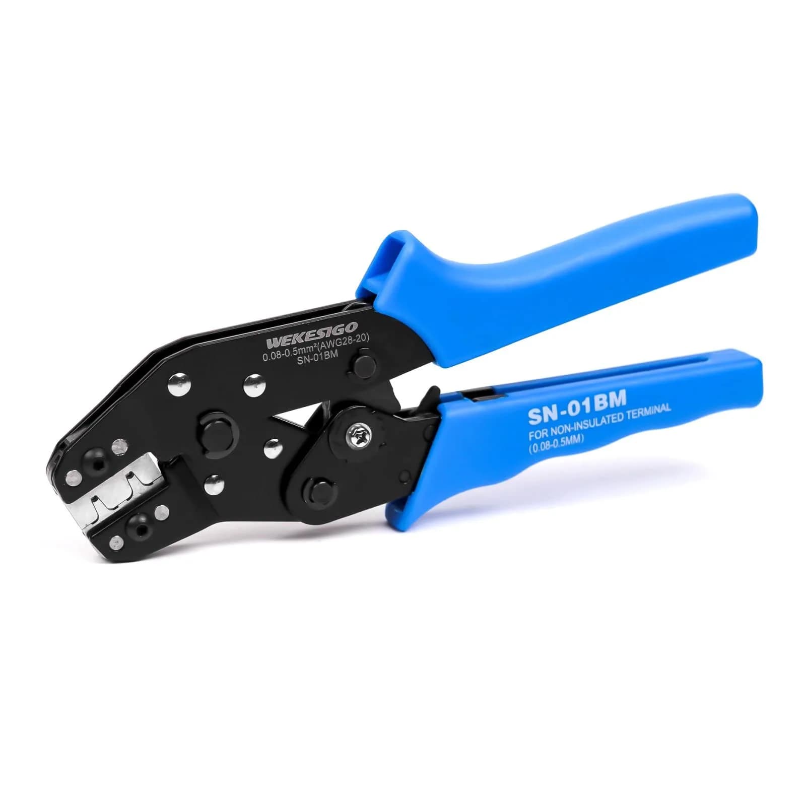 Wekesigo SN-2549 Ratcheting Crimping Tool 0.08-1.0 mm ² | Precise, Durable, Ergonomic — SN-01BM