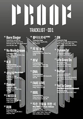 BTS Proof Compact Edition 3 CD | K-Pop Anthology Album thumbnail 3