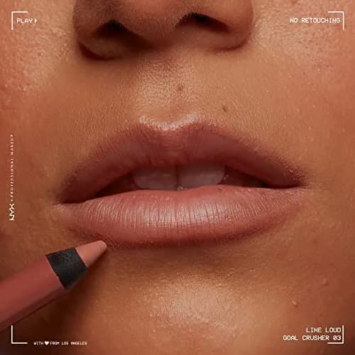 NYX PROFESSIONAL MAKEUP Line Loud Lip Liner 0.04 Ounce | Longwear Pigmented Lip Pencil with Jojoba Oil & Vitamin E thumbnail 7
