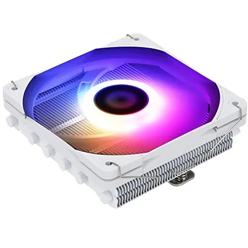 Thermalright AXP120-X67 White ARGB Low Profile CPU Cooler 67mm Height | Intel LGA 1700/1851 & AMD AM4 Compatible thumbnail 1