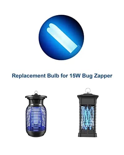 Dichroma E27 U Type 15W Bug Zapper Replacement Bulbs 2-Pack | 1100 Lumens Daylight White thumbnail 2