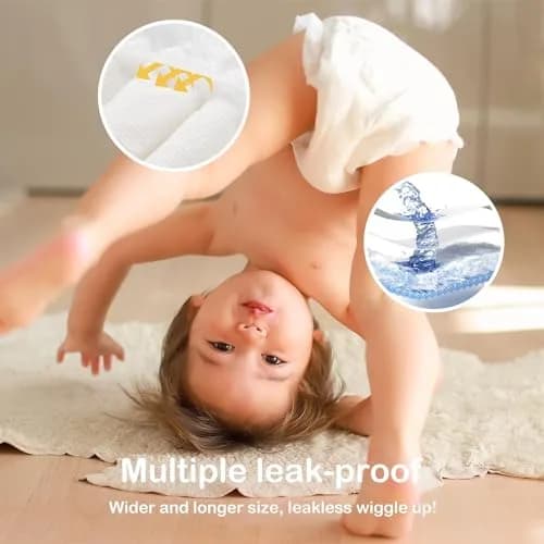 Babycozy Size 3 Disposable Diapers 16-28lb | Hypoallergenic & Eco-Friendly thumbnail 8