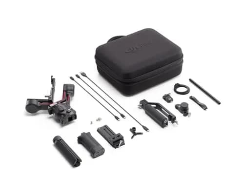DJI RS 3 Combo 3-Axis Gimbal Stabilizer for DSLR & Mirrorless Cameras | 3 kg Payload, OLED Touchscreen, Automated Axis Locks thumbnail 1