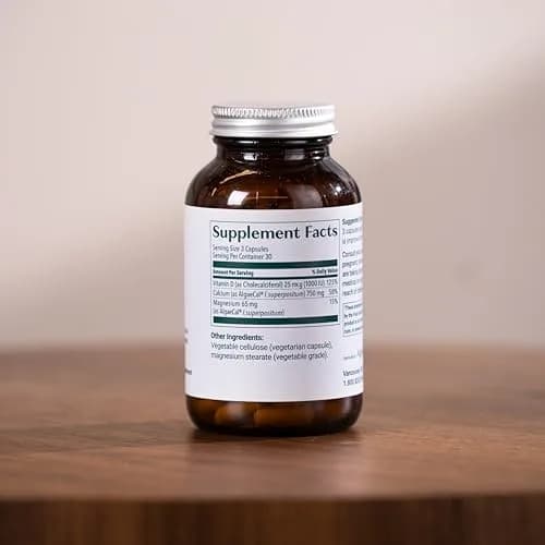 ALGAECAL Plant Based Calcium Supplement for Bone Strength, 90 Caps | Organic Red Algae Calcium & D3 for Bone Support thumbnail 8