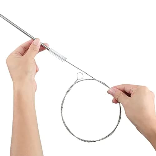 FOLUNUE 40 Inch Flexible Cleaning Brush Set (40 inches / 101.6 cm) | Cleans Tubes, Drains & Hoses thumbnail 3
