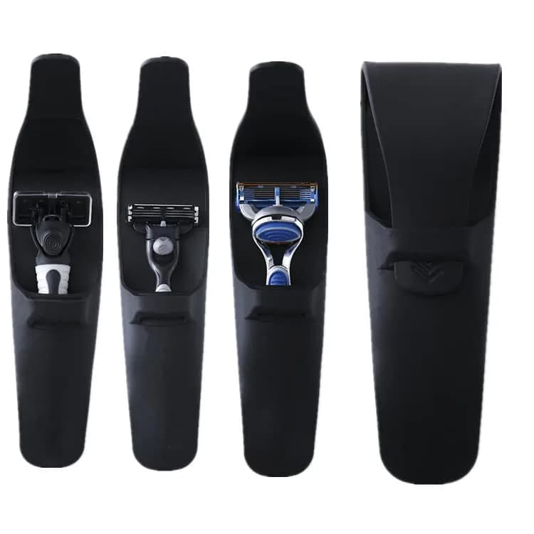 JCSMARTEC Silicone Razor Case 3-Pack | Portable Waterproof Travel Shaver Cover Bag Protector thumbnail 8