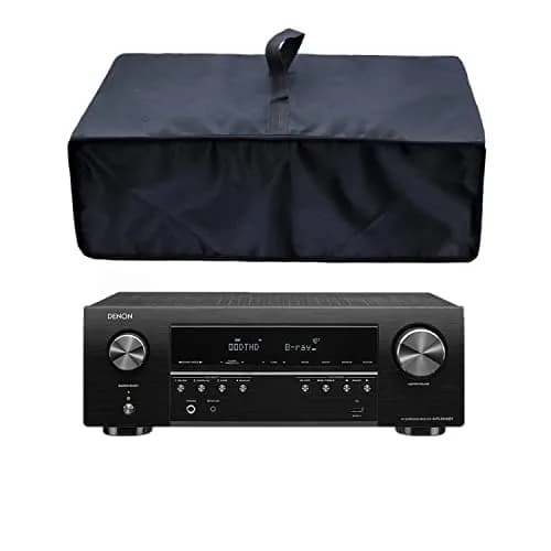 Y8HM Nylon Fabric Dust Cover for Denon AVR-S540BT Receiver / Sony STRDH190/STRDH590/STRDH790 Receiver, Black thumbnail 1