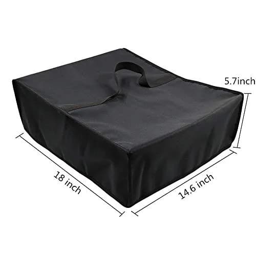 Y8HM Nylon Fabric Dust Cover for Denon AVR-S540BT Receiver / Sony STRDH190/STRDH590/STRDH790 Receiver, Black thumbnail 2