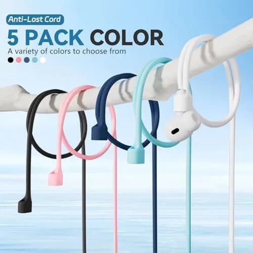 Mooyavia Ultra Strong Magnetic Anti-Lost Strap for AirPods Pro - 5 Color | Magnetic Silicone Neck Lanyard thumbnail 9