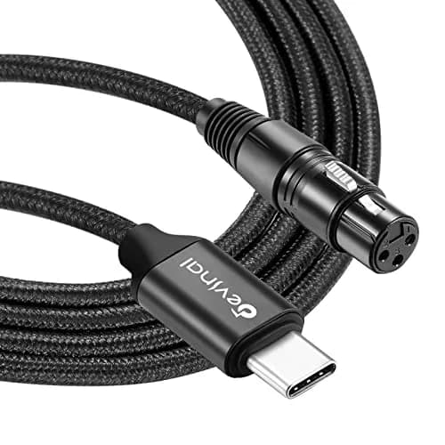 Devinal XLR to USB C Cable 3.05m (10 FT) | High Fidelity Digital Audio Recording thumbnail 1