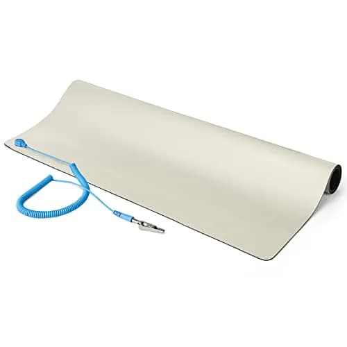 StarTech.com Large Anti-Static ESD Mat 60cm x 120cm (23.6" x 47.2") | ANSI/ESD S4.1 Compliant Grounding Mat thumbnail 1