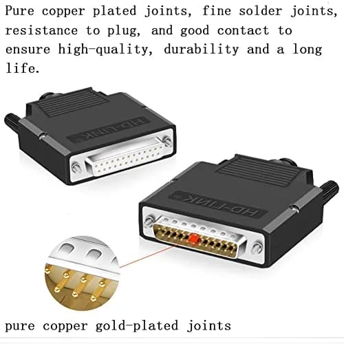 ANMBEST DB25 Solderless Terminal Adapter Female 5PCS | 3.81mm Pin Pitch, 16mm Thin Module thumbnail 2