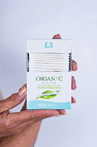 Organyc Certified Organic Cotton Swabs 1200 Count (6 Pack) | GOTS Certified Pure Cotton thumbnail 5