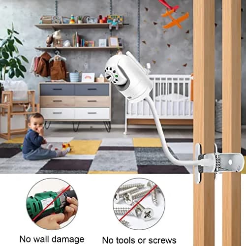 AOZTSUN Flexible Clip Clamp Mount for Infant Optics DXR-8/DXR-8 PRO Camera | 40cm (15.7 inch) Gooseneck Arm thumbnail 6