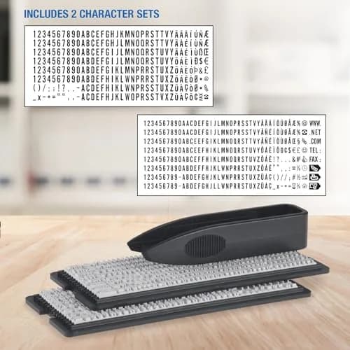 Trodat Printy 4912 Self Inking DIY Stamp Kit – Custom Message, 3/4" x 1-7/8" | Durable, Refillable, Eco-Friendly thumbnail 4