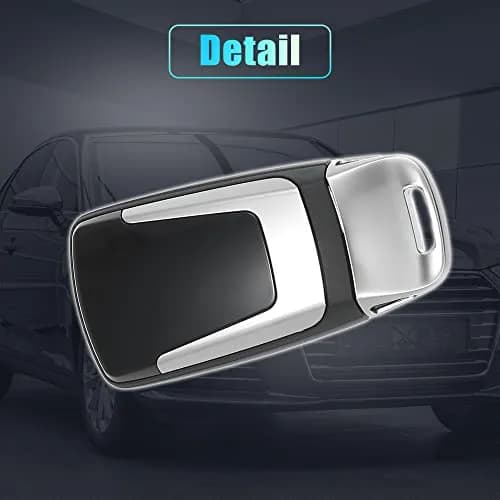 X AUTOHAUX 4 Button Replacement Smart Key Fob Cover for Audi 2017-2019 | Easy Fit & Durable thumbnail 6