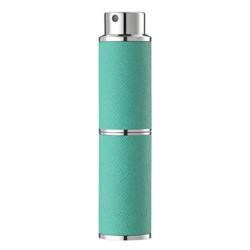 owlyee Refillable Travel Perfume Atomizer 8ml (0.27 Fl Oz) | Twist-Cap Leather Spray Bottle thumbnail 1