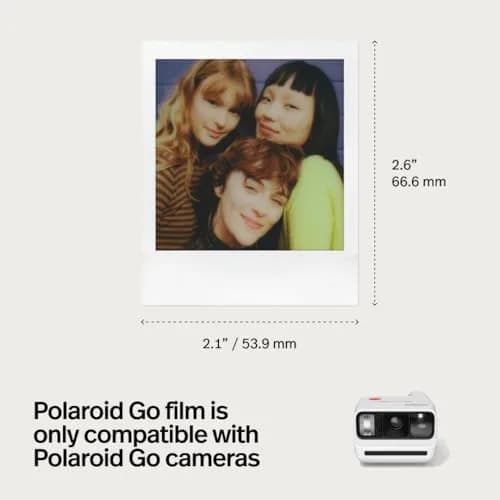 Polaroid Go Color Film White Frame 48 Photos | Compatible with Polaroid Go Camera thumbnail 5