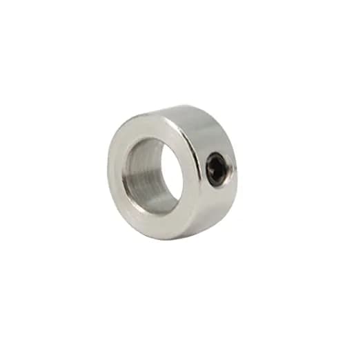 Befenybay 10mm Shaft Lock Collar Set with M5 Hex Wrench, 17mm OD Silver Stainless Steel (10-Pack) thumbnail 5