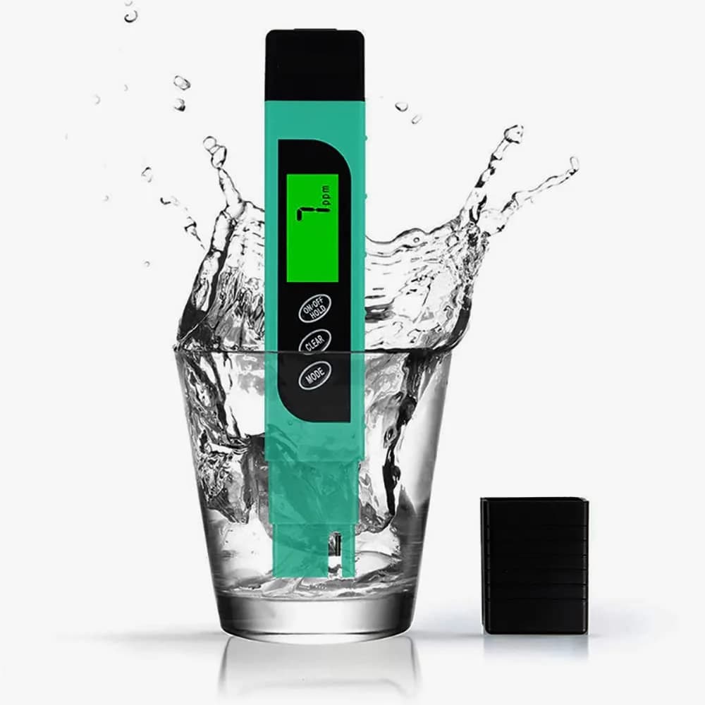 Lxuemlu TDS Meter Digital Water Tester Green | Measures Purity in ppm & Temperature - main product image