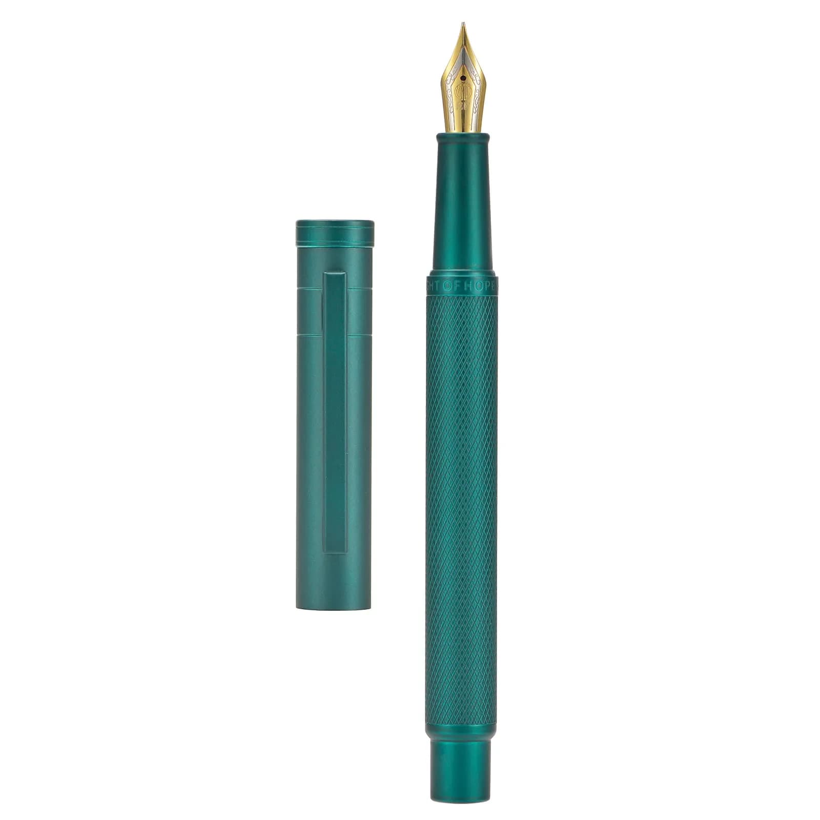 Asvine Hongdian 1851 Green Forest Fountain Pen Medium Nib 13.8cm (5.4in) | Smooth Ink Flow Writing Instrument