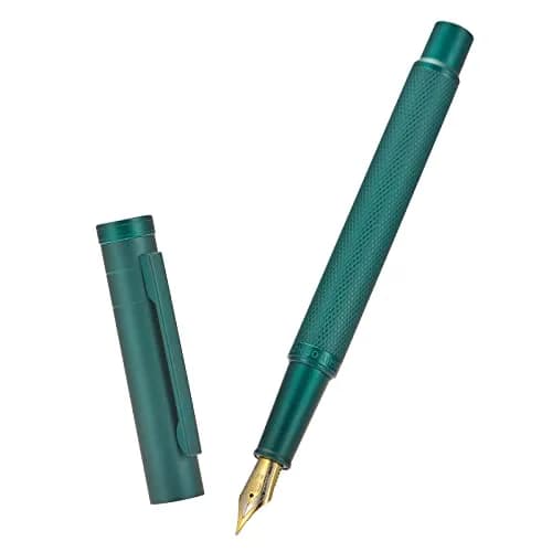 Asvine Hongdian 1851 Green Forest Fountain Pen Medium Nib 13.8cm (5.4in) | Smooth Ink Flow Writing Instrument thumbnail 7