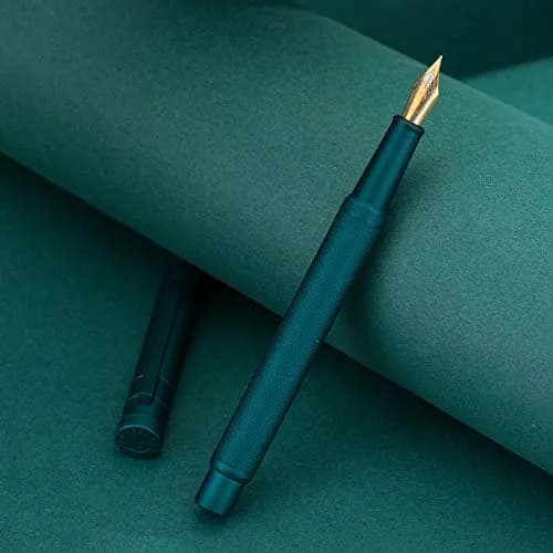 Asvine Hongdian 1851 Green Forest Fountain Pen Medium Nib 13.8cm (5.4in) | Smooth Ink Flow Writing Instrument thumbnail 8