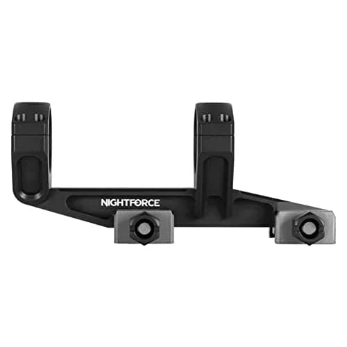 Nightforce UltraMount 30mm 1-Piece Scope Ring Mount | 20 MOA Aluminum, Steel, Titanium, Black, 1.540" thumbnail 2