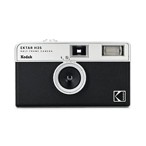 Kodak EKTAR H35 Half Frame Film Camera, 35mm, Reusable, Focus-Free, Lightweight, Black | Get Twice the Photos Per Roll thumbnail 1