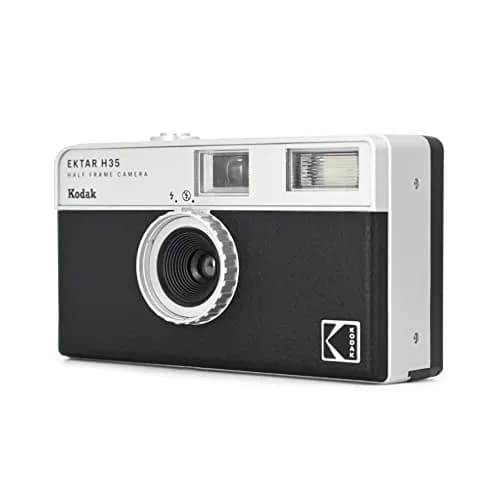Kodak EKTAR H35 Half Frame Film Camera, 35mm, Reusable, Focus-Free, Lightweight, Black | Get Twice the Photos Per Roll thumbnail 3