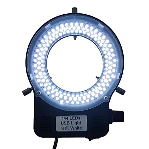 Gringoo USB LED Ring Light Illuminator for Microscopes 65mm Inner Diameter | Adjustable Brightness & Color Temperature thumbnail 6