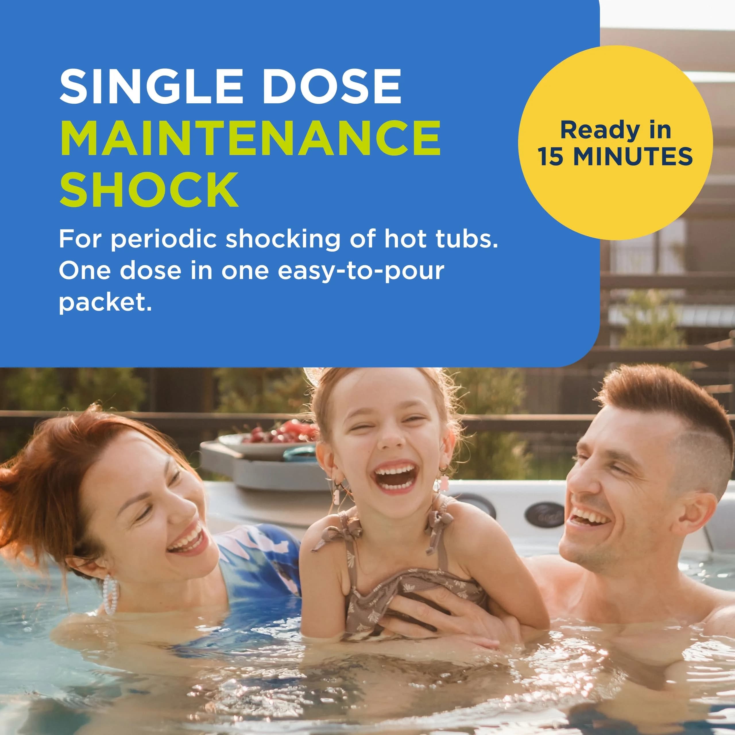FROG Maintain Non-Chlorine Shock for Hot Tubs 12 Pack | Easy Water Care, Up to 600 Gallons - view 2