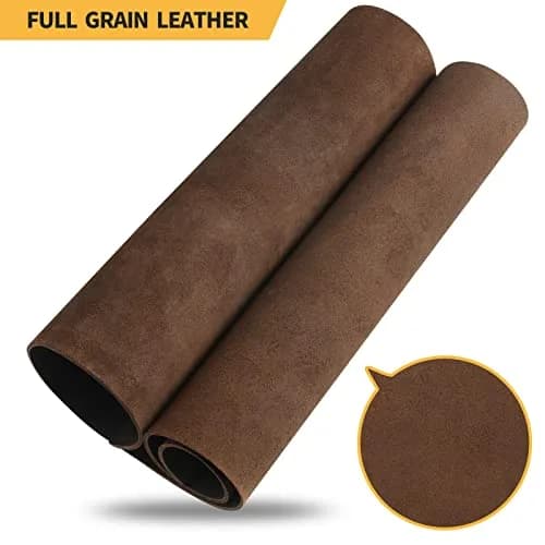 RingSun 12''X24'' Full Grain Leather Sheets for Crafts (2mm) | Genuine Leather for Tooling & Sewing thumbnail 2