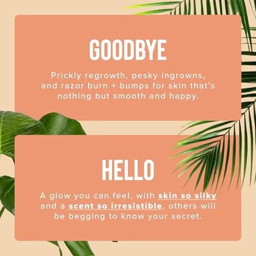Coochy Ultra Silky Body Lotion | Post Shaving Cream | Skin Care After Shave Moisturizer | Prevents Bumps, Ingrowns, Razor Burn | Mango Coconut, 8 oz thumbnail 5