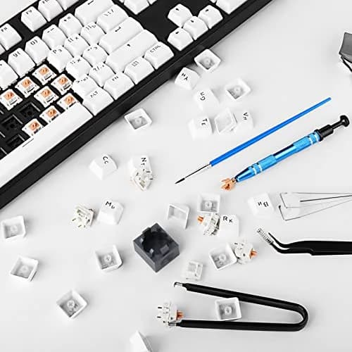 YIMAGUJRX Keyboard Lube Kit with Switch Opener, Tweezers, Keycap & Switch Pullers, Lubrication Brush for Custom Keyboard (6 Pcs) thumbnail 7