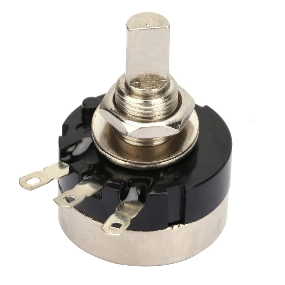 Hilitand Potentiometer RV24YN20F 5K Carbon Film | Single Turn Power Adjustment (120c) - main product image