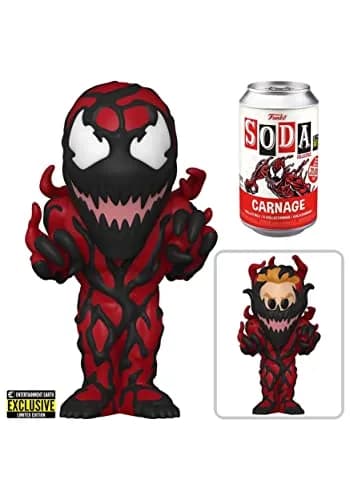 Funko Marvel Carnage Soda Vinyl Figure | Limited Edition, 4 1/4-inch collectible toy for Marvel fans in India thumbnail 1