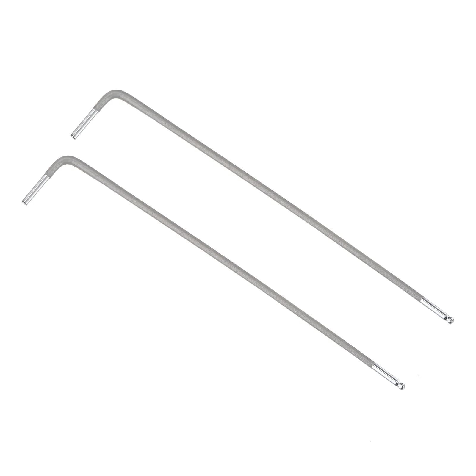 uxcell 1.5mm Ball End Hex Key Wrench, L Shaped Long Arm S2 Steel Repairing Tool 2 Pcs | Durable Alloy Steel, Confined Space Access