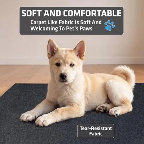 Drymate Washable Dog Pee Pads 74cm x 91cm (29"x36") | 2-Pack Charcoal Reusable Pet Training Potty Mats thumbnail 5