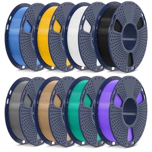 SUNLU 250g PLA Filament Bundle 1.75mm | Multicolor 3D Printer Filament for Small Prints thumbnail 1