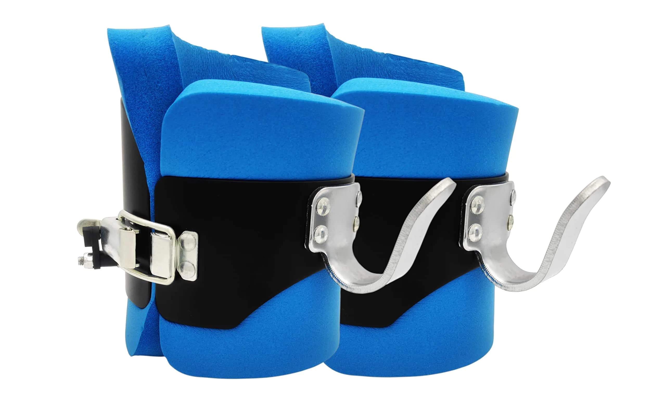 TONYKO Anti Gravity Inversion Boots for Stress Relief & Fitness | Relieve Back Pain & Muscle Tightness — Blue