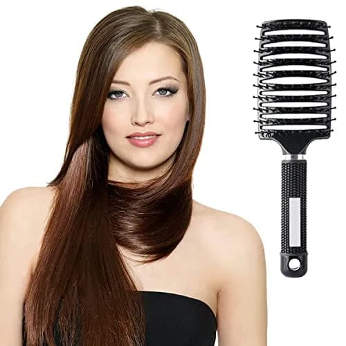 Curved Vented Hair Brush for Fast Blow Drying & Detangling | 24.5cm (9.65 inch) thumbnail 7